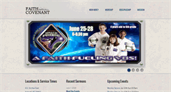 Desktop Screenshot of faithcov.com